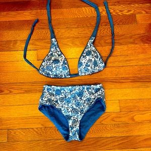 Maaji reversible two piece swimsuit worn once